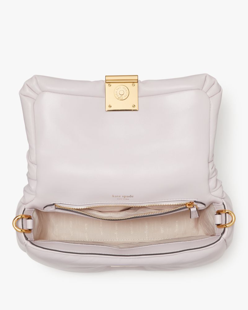 Kate Spade,ケイト・スペード ダコタ パフィ レザー クロスボディ,バッグ,ライラックムーンライト