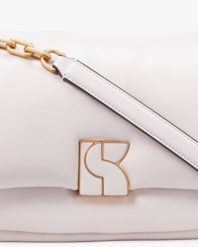 Kate Spade,ケイト・スペード ダコタ パフィ レザー クロスボディ,バッグ,ライラックムーンライト