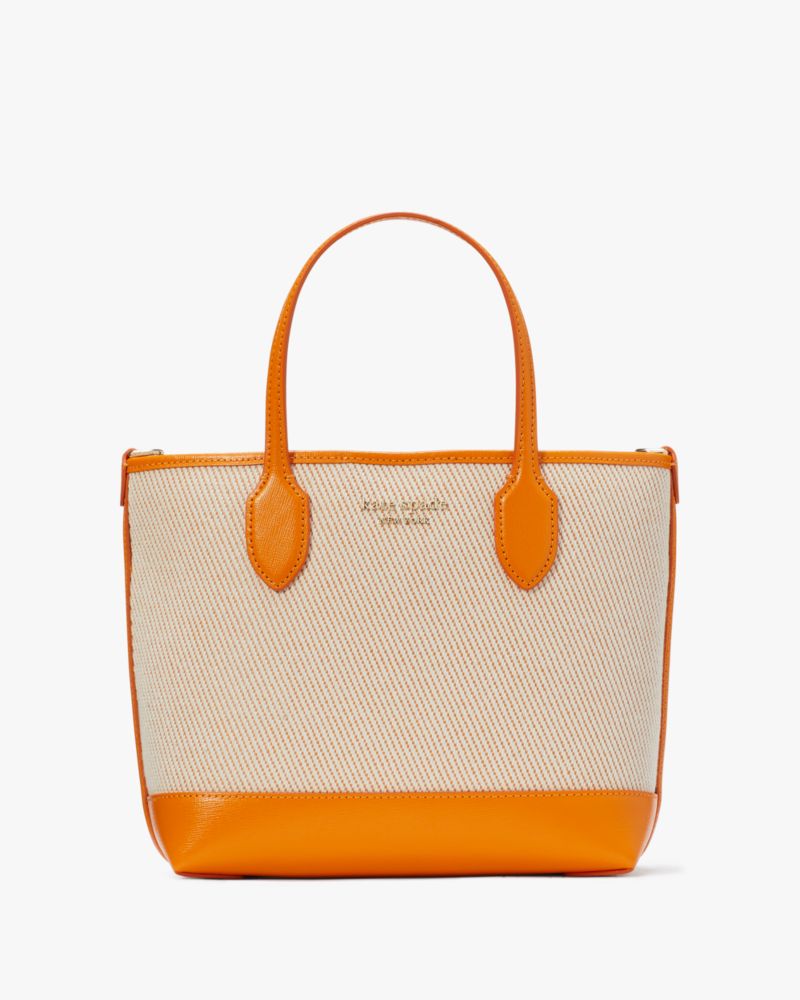 Kate Spade,Bleecker Canvas Medium Crossbody Tote,Turmeric Root Multi