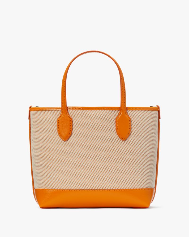 Kate Spade Tristan Shopper Orange Bag With Crossbody Strap