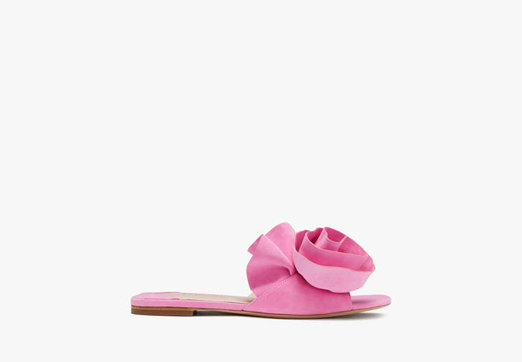 Kate Spade,Flourish Slide Sandals,Casual,Carousel Pink image number 0