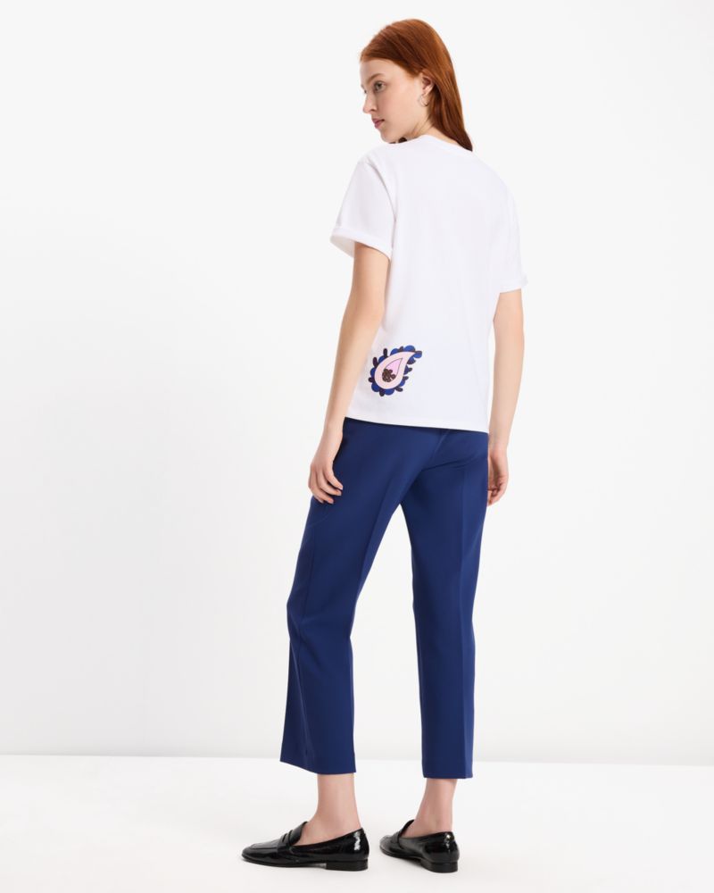 Kate Spade,エンベリッシュ オータム ペイズリー Tシャツ,トップス,
