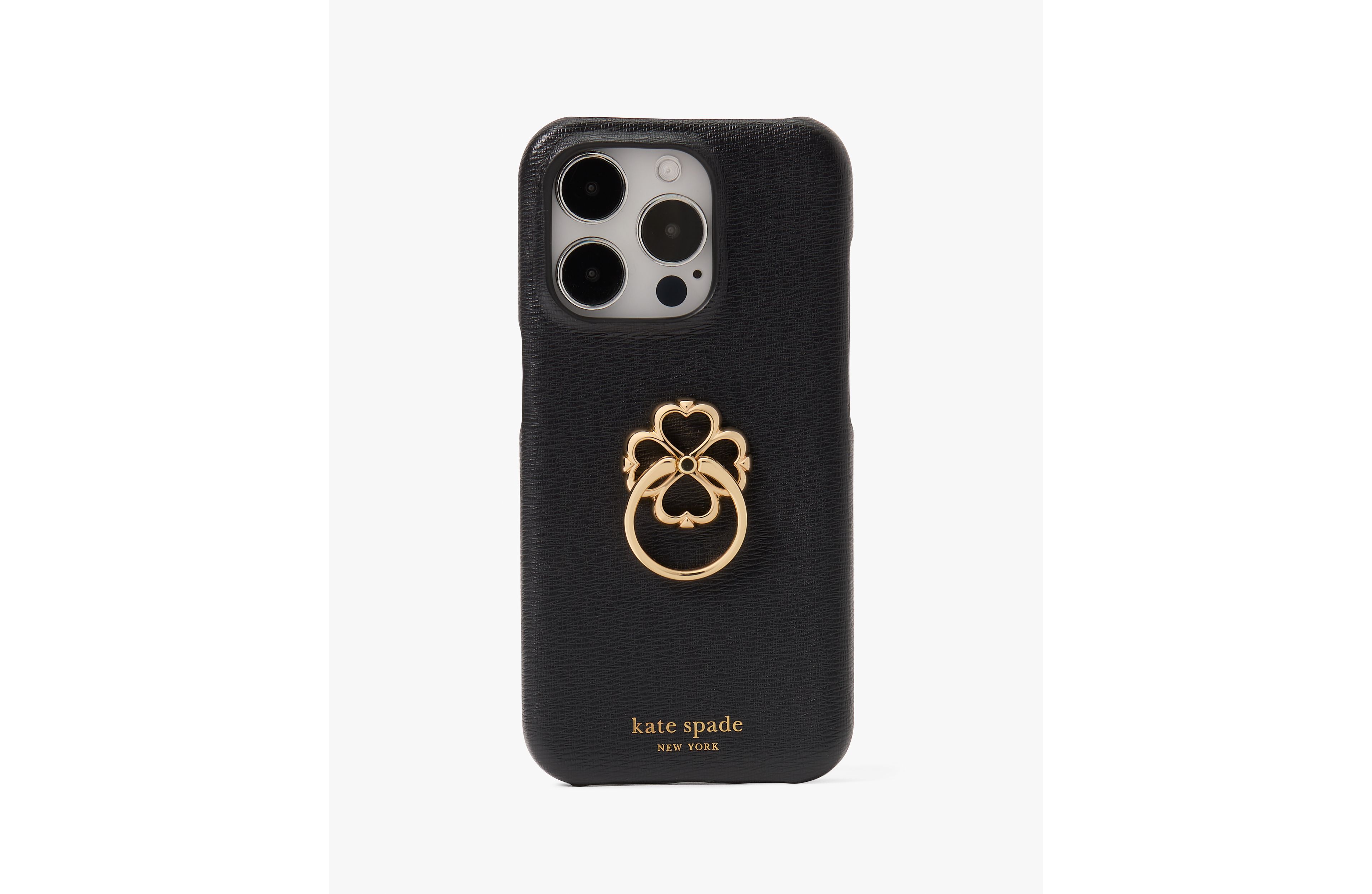 Morgan Spade Ring Stand iPhone 15 Pro Case
