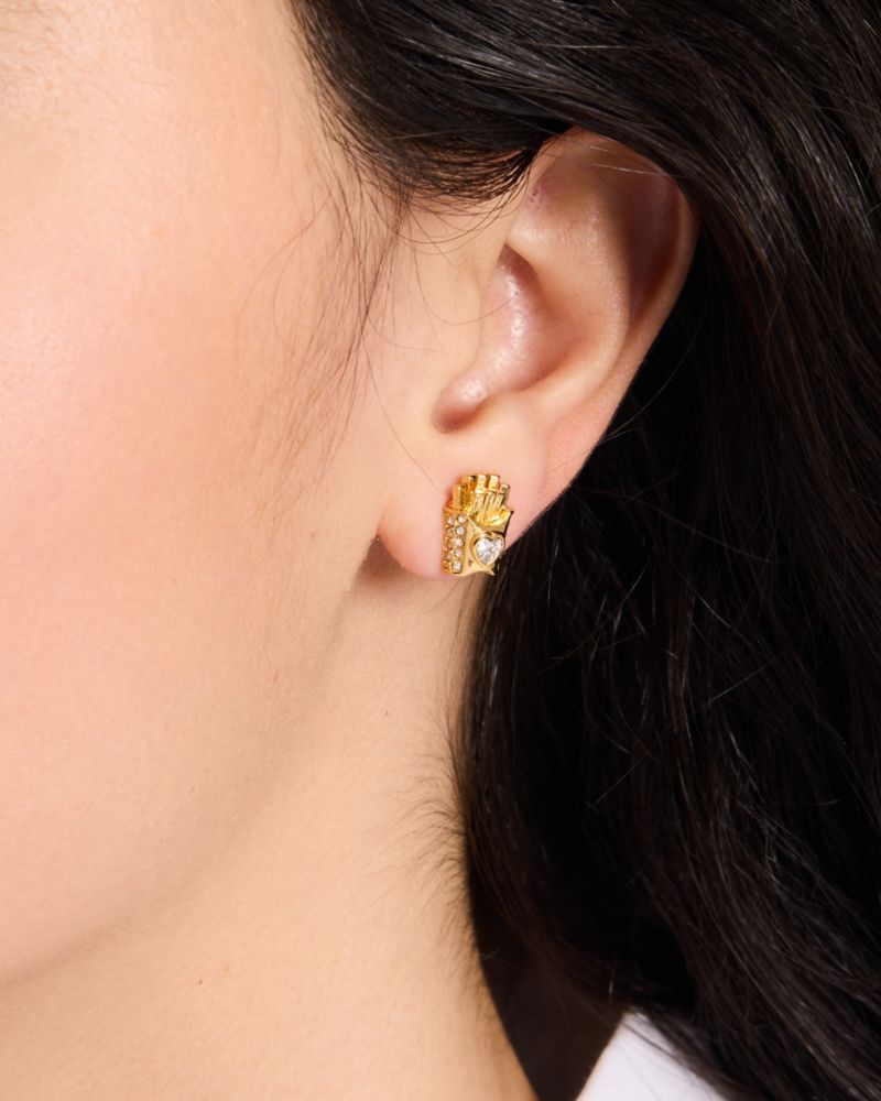 Kate Spade,Pave French Fry Studs,