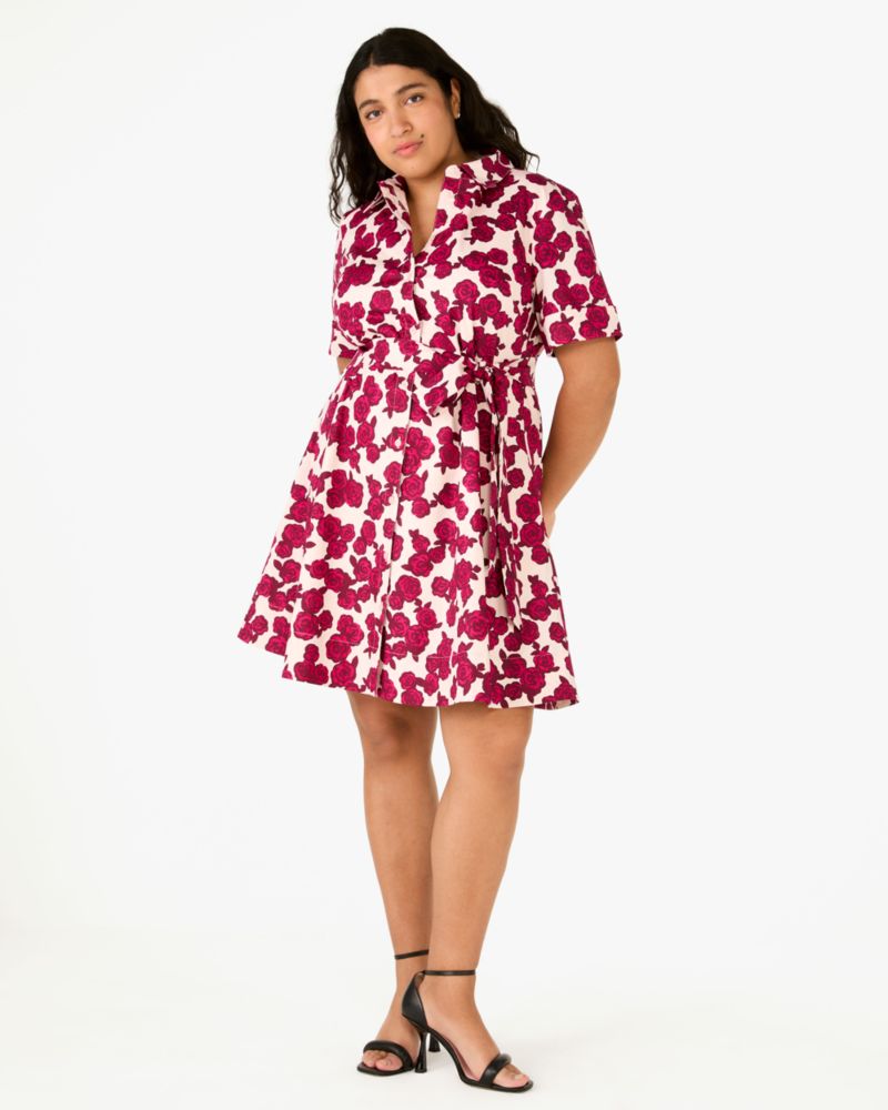 Kate Spade,Rosy Florets Shirtdress,