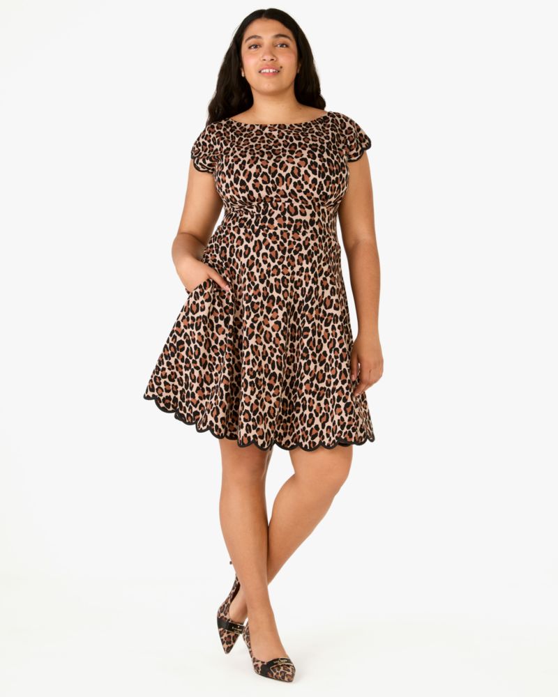 Kate Spade,Spotted Leopard Fiorella Dress,