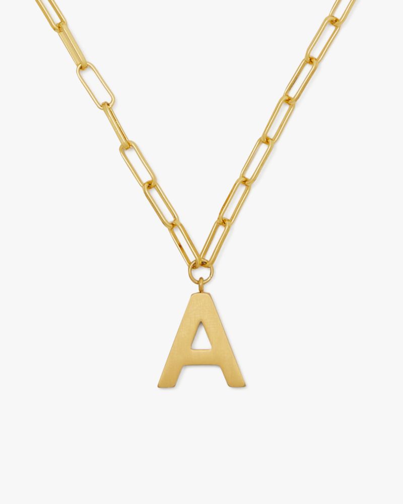 Kate Spade,Initial This A Pendant,Gold