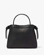 Kate Spade,Knott Medium Top-Handle Bag,Black
