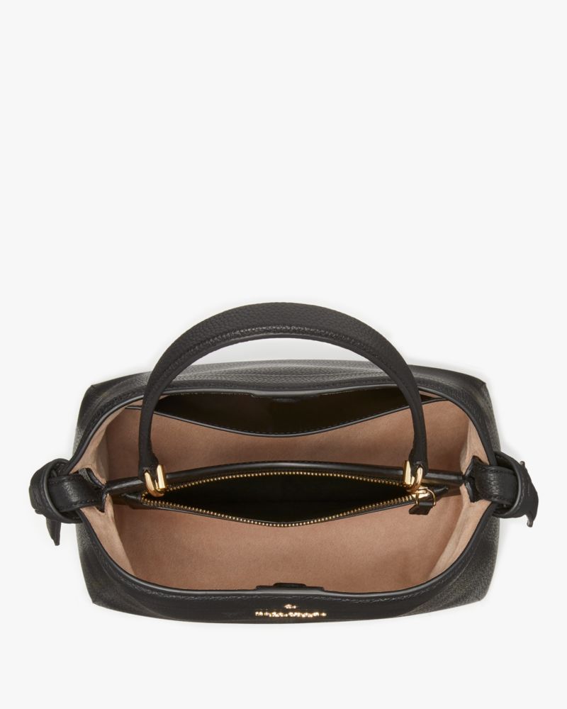 Kate Spade,ノット ミディアム トップ ハンドル バッグ,バッグ,ブラック