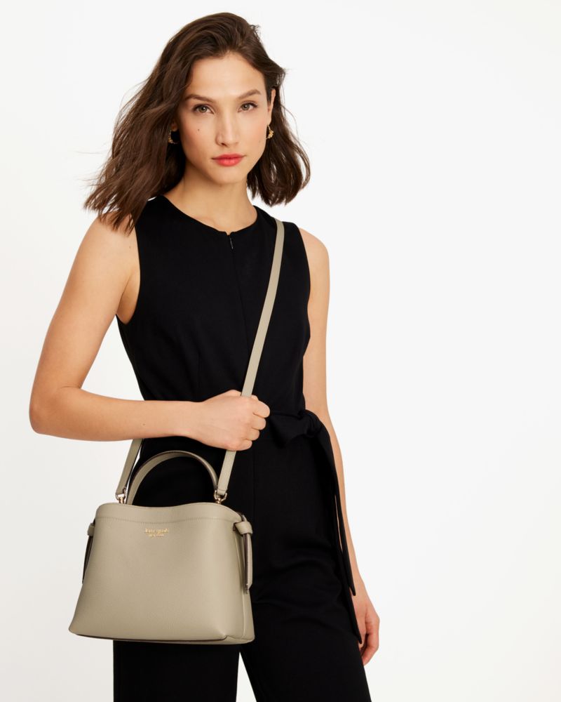 Kate Spade,Knott Medium Top-Handle Bag,Mountain Pass