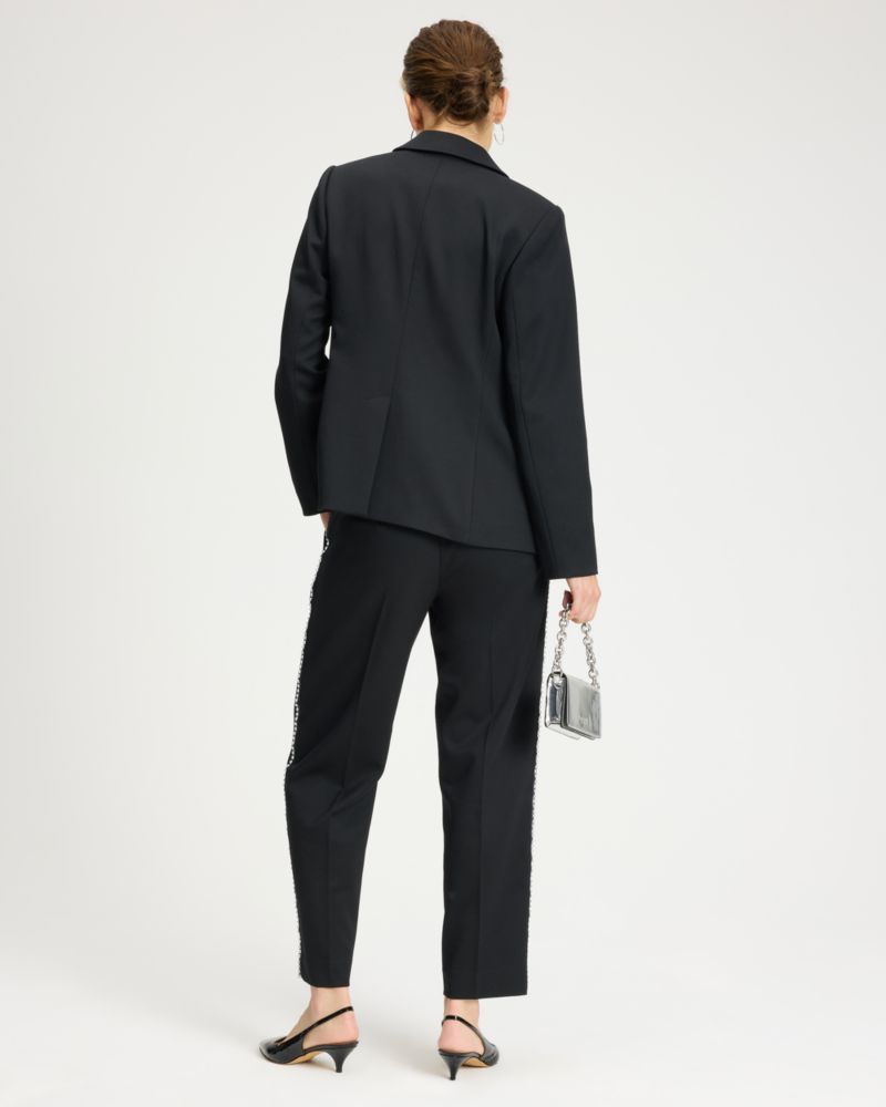 Kate Spade,エンベリッシュド ツイード ブレザー,アウター,