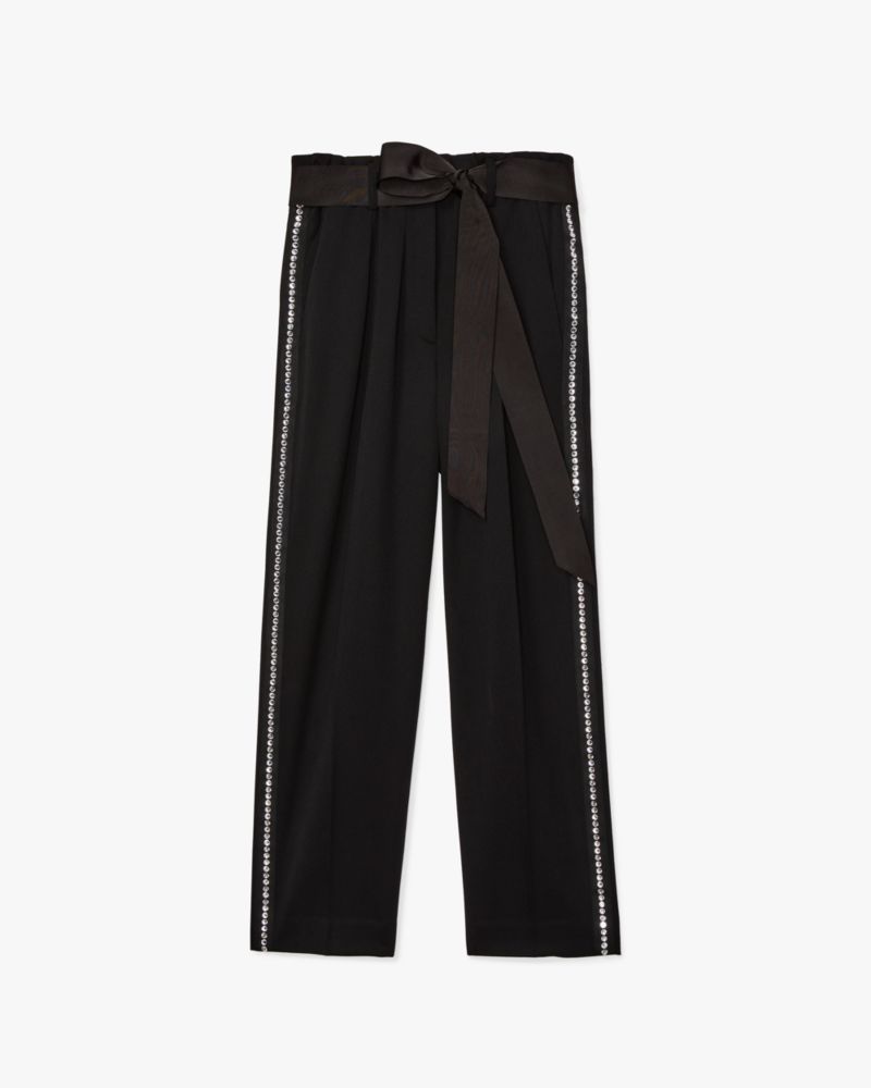 Kate Spade,Embellished Wool Pants,