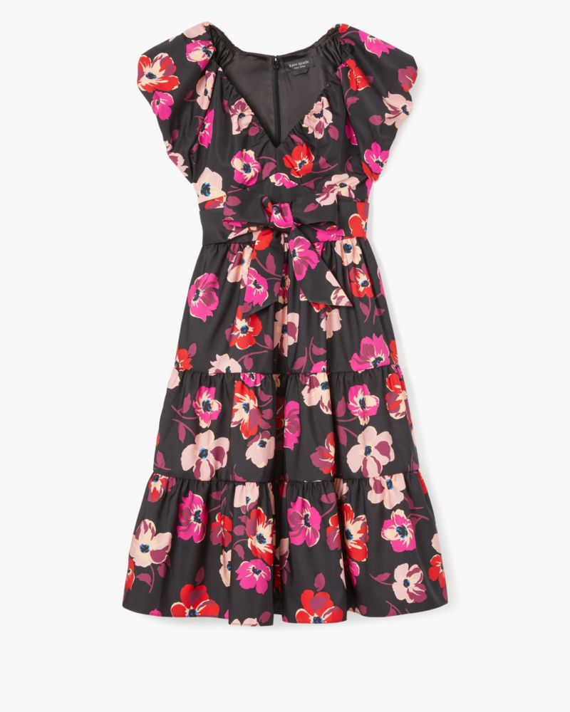 Fall Poppies Midi Dress Kate Spade New York