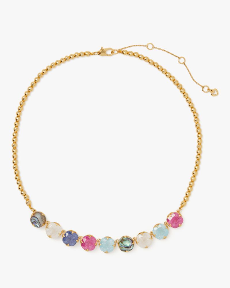 Kate Spade Pop Of Joy Spade Flower Necklace International Shipping