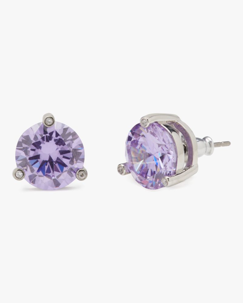 Kate Spade,Rise and Shine Studs,Lavender