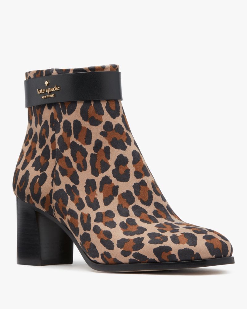 Kate Spade,Morgan Spotted Leopard Bootie,