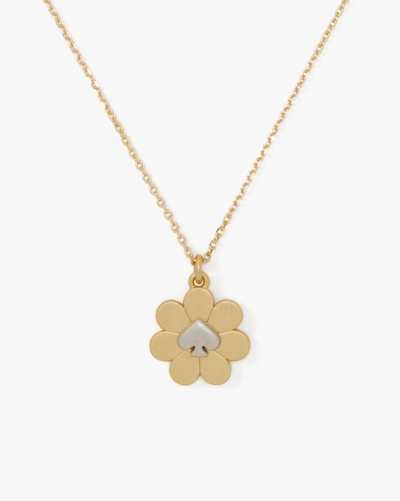 Kate Spade,Garden Glam Flower Mini Pendant,