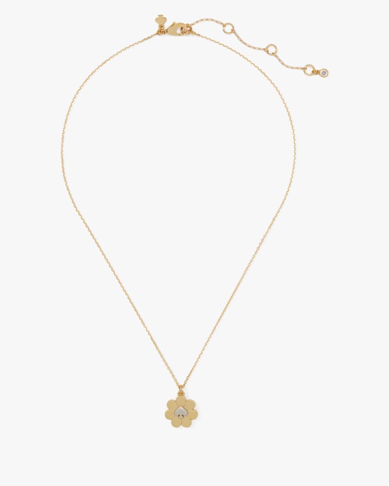 Kate Spade,Garden Glam Flower Mini Pendant,