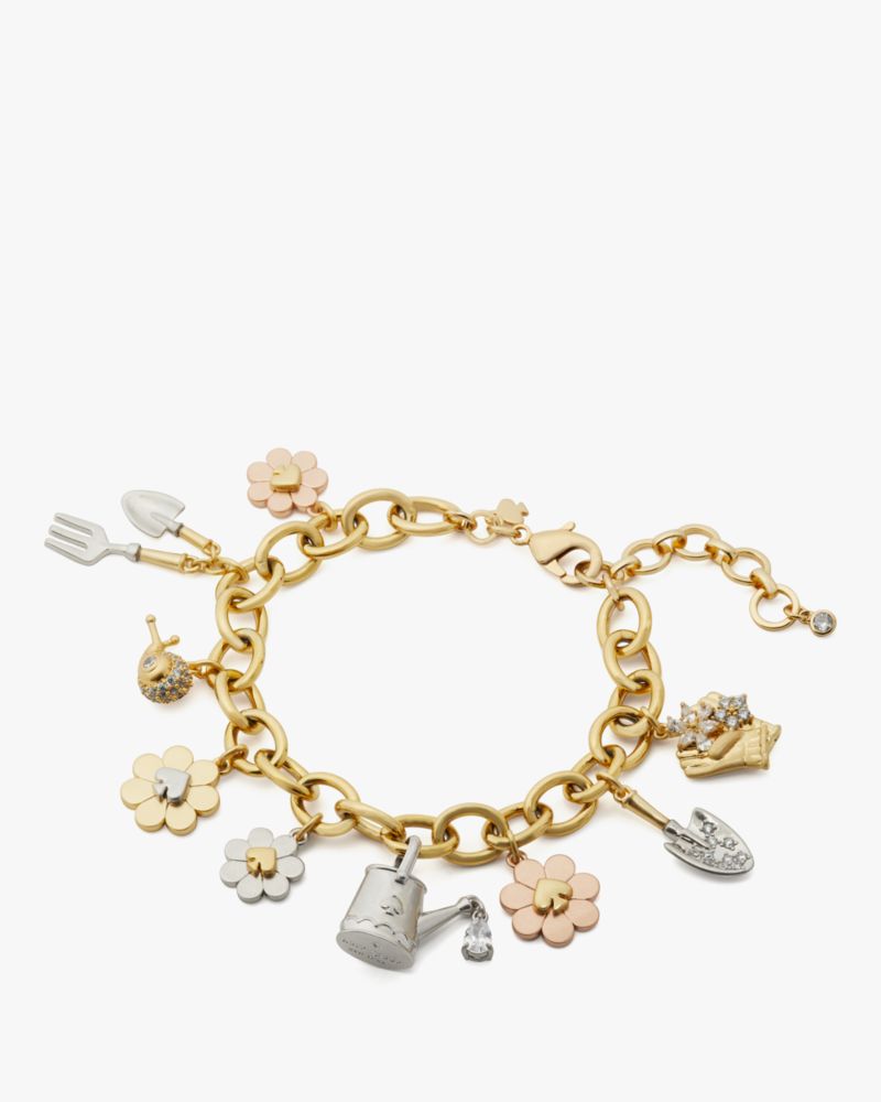 Kate Spade,Garden Glam Charm Bracelet,