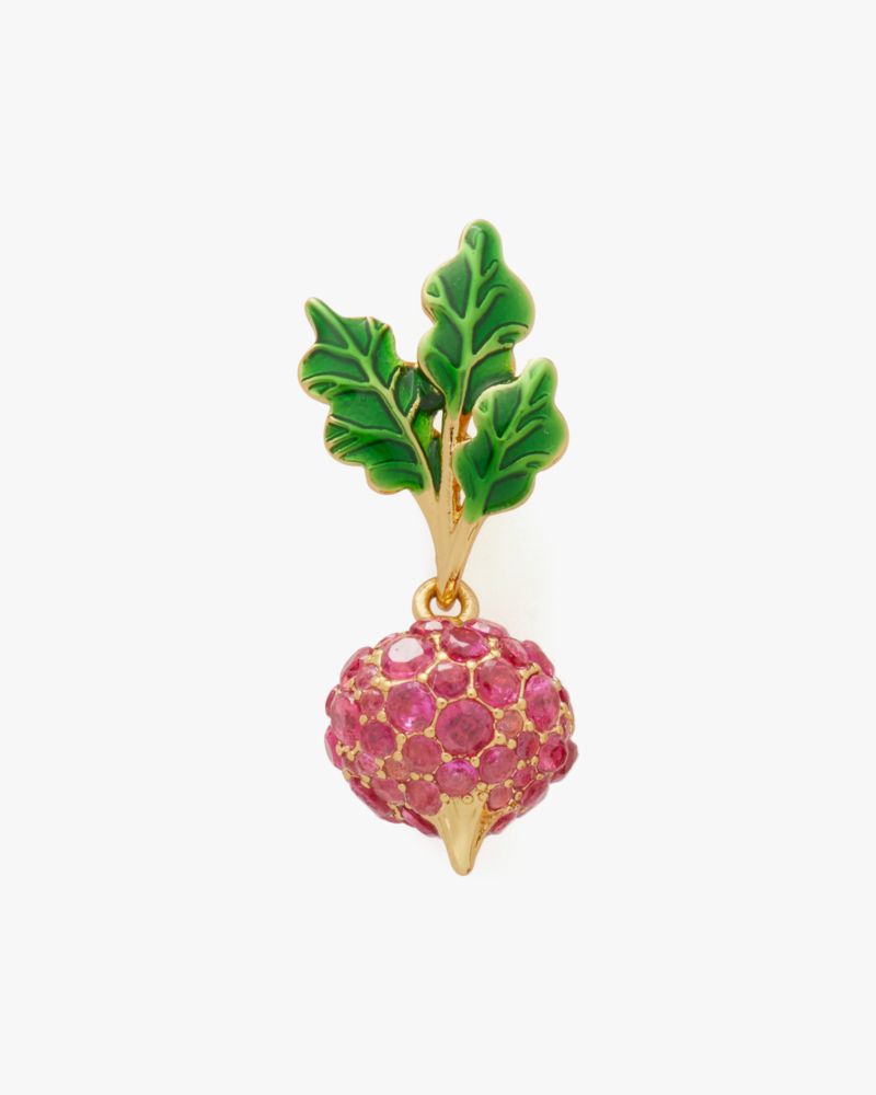 Kate Spade,Harvest Time Beet Earrings,