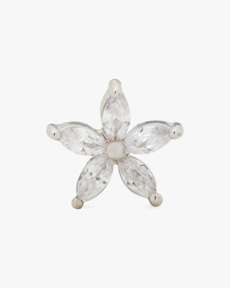 Kate Spade,Flower Studs,Clear