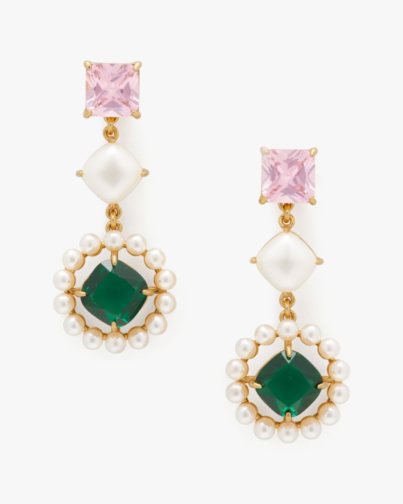 Kate Spade,Victoria Linear Earrings,Multi