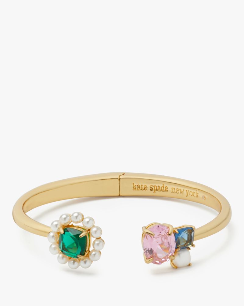 Kate Spade,Victoria Hinge Cuff,Multi Color