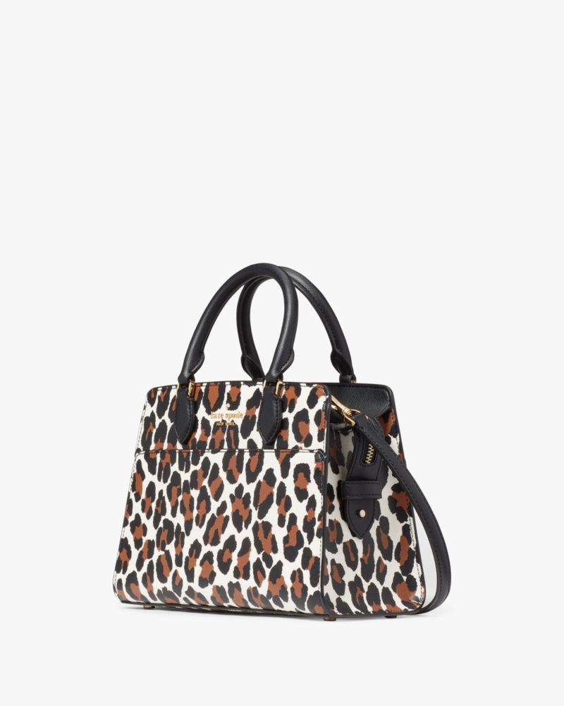 Kate Spade,Madison Spotted Animal Printed Small Satchel,