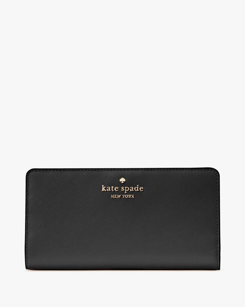 Designer Black Wallet Sale kate spade outlet