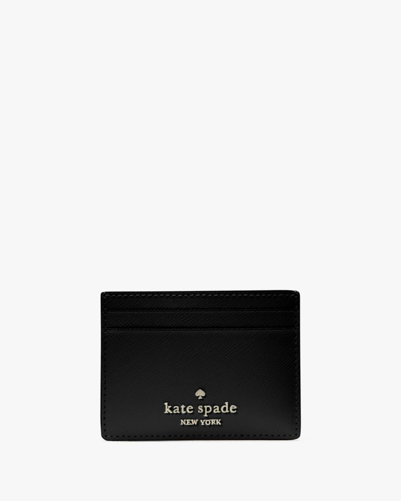 Kate Spade,Madison Small Slim Card Holder,Black