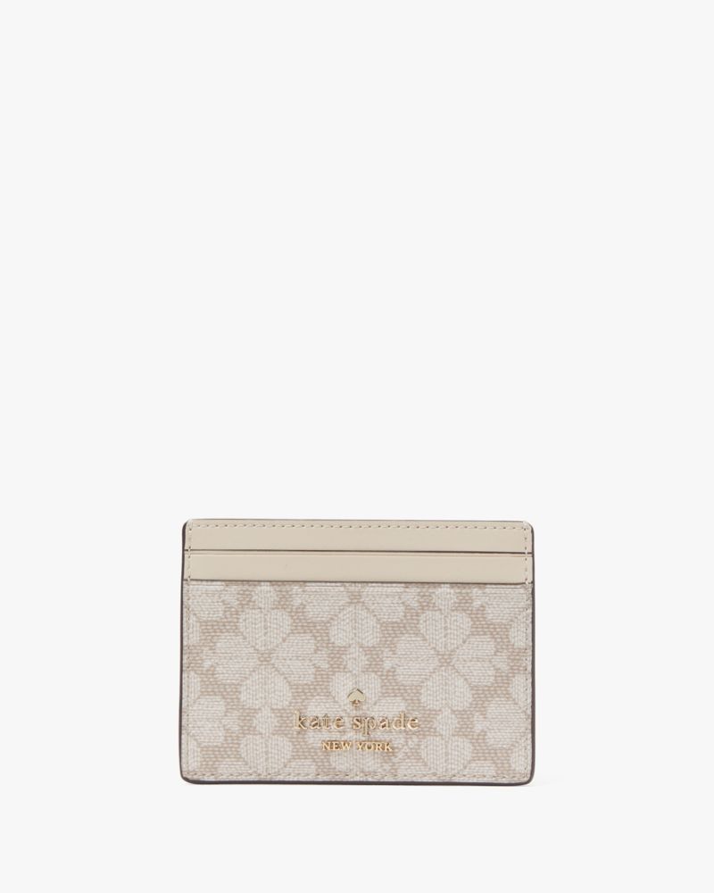 Kate spade metal card holder sale