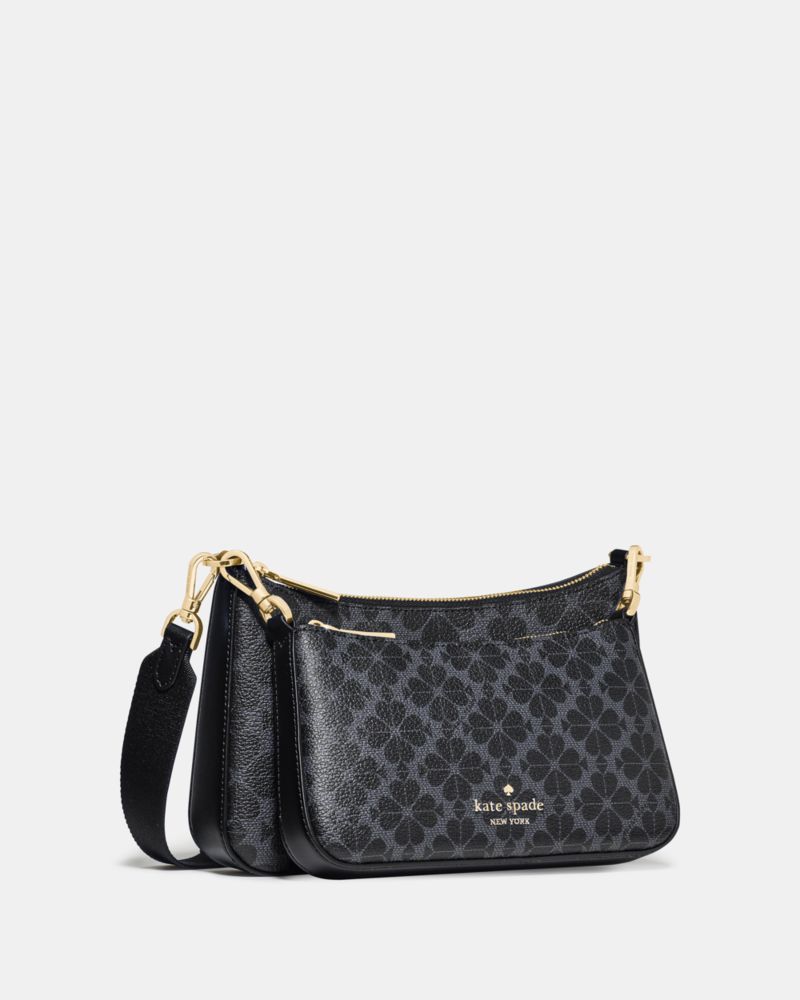 Kate Spade,Spade Flower Small Crossbody,Crossbody,Metal Material,PVC,No Embellishment,Casual,Multi Color