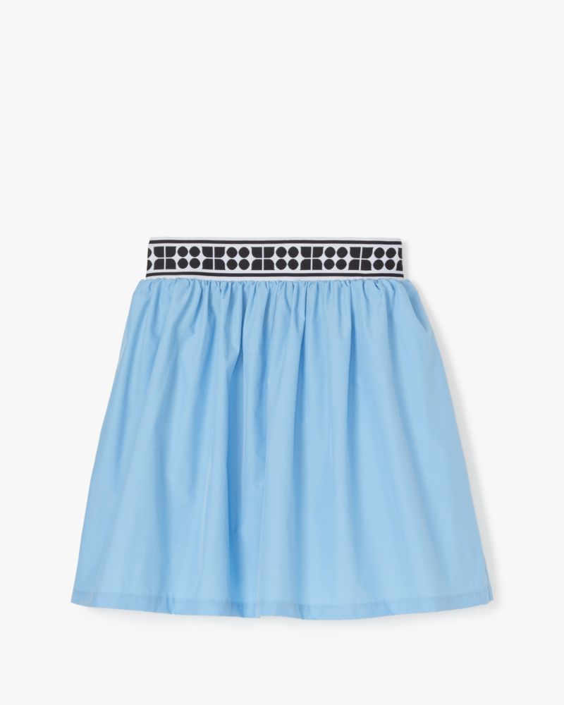 Kate Spade,Noel Taffeta Skirt,Blue