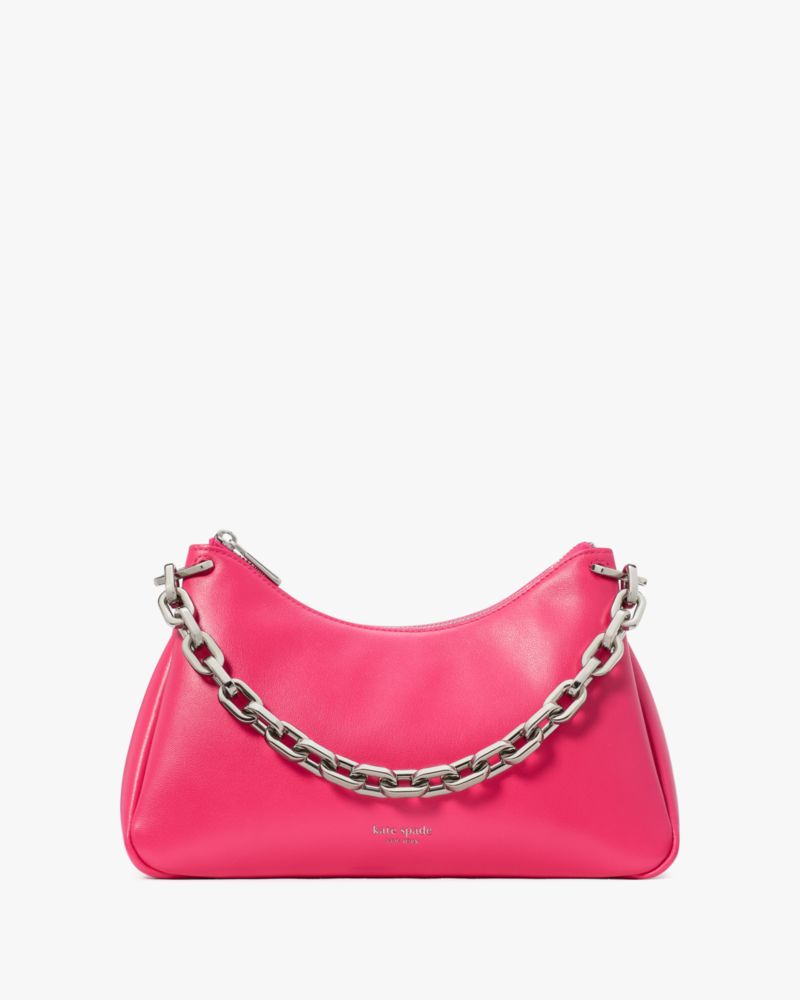 Kate Spade New York Grace Chain Leather Shoulder Bag Rosehip