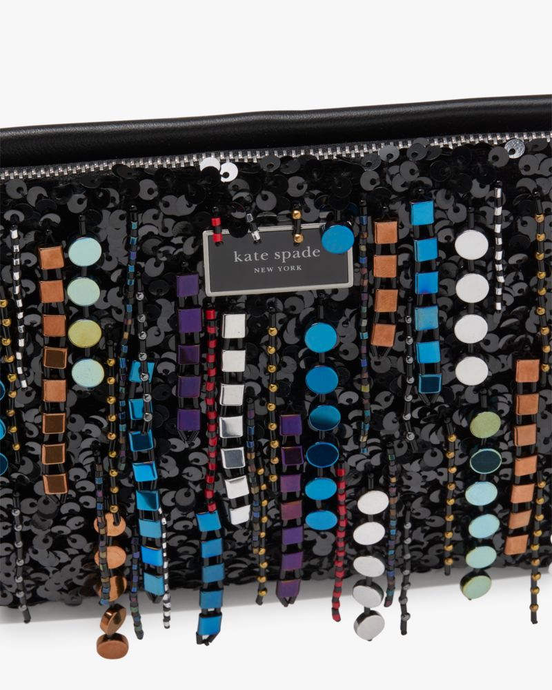 Kate Spade,ノヴァ フリンジ エンベリッシュド クラッチ,クラッチ,マルチ