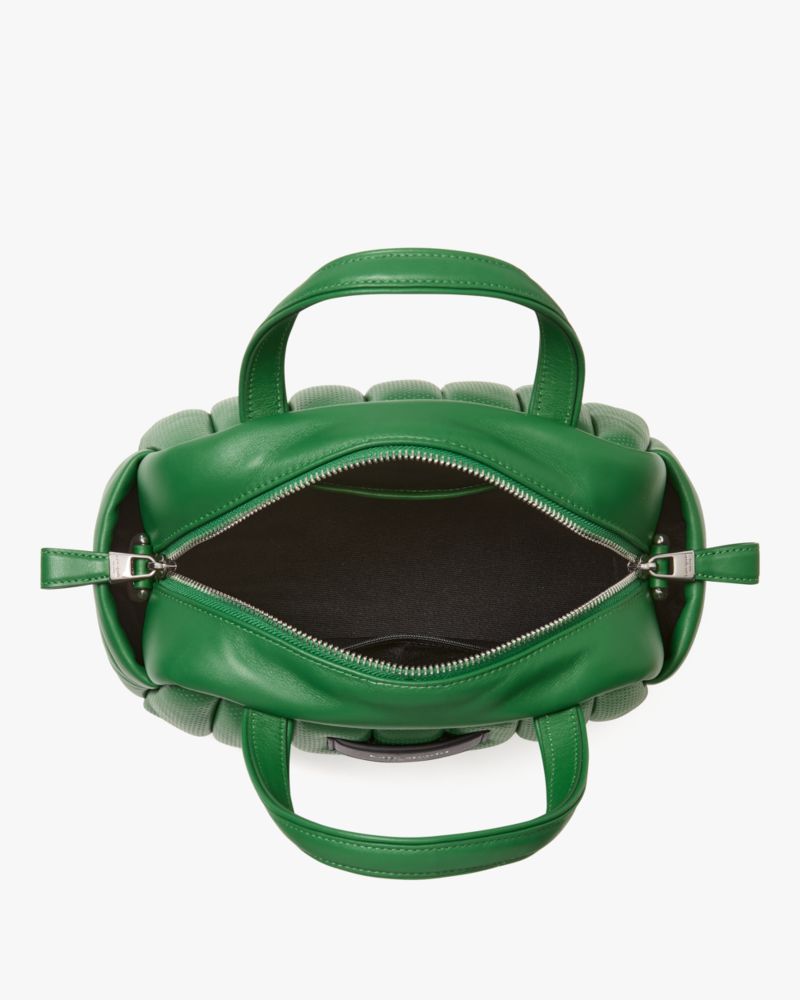 Kate Spade,パフド パーフォレーテッド レザー サッチェル,バッグ,ウォータークレス