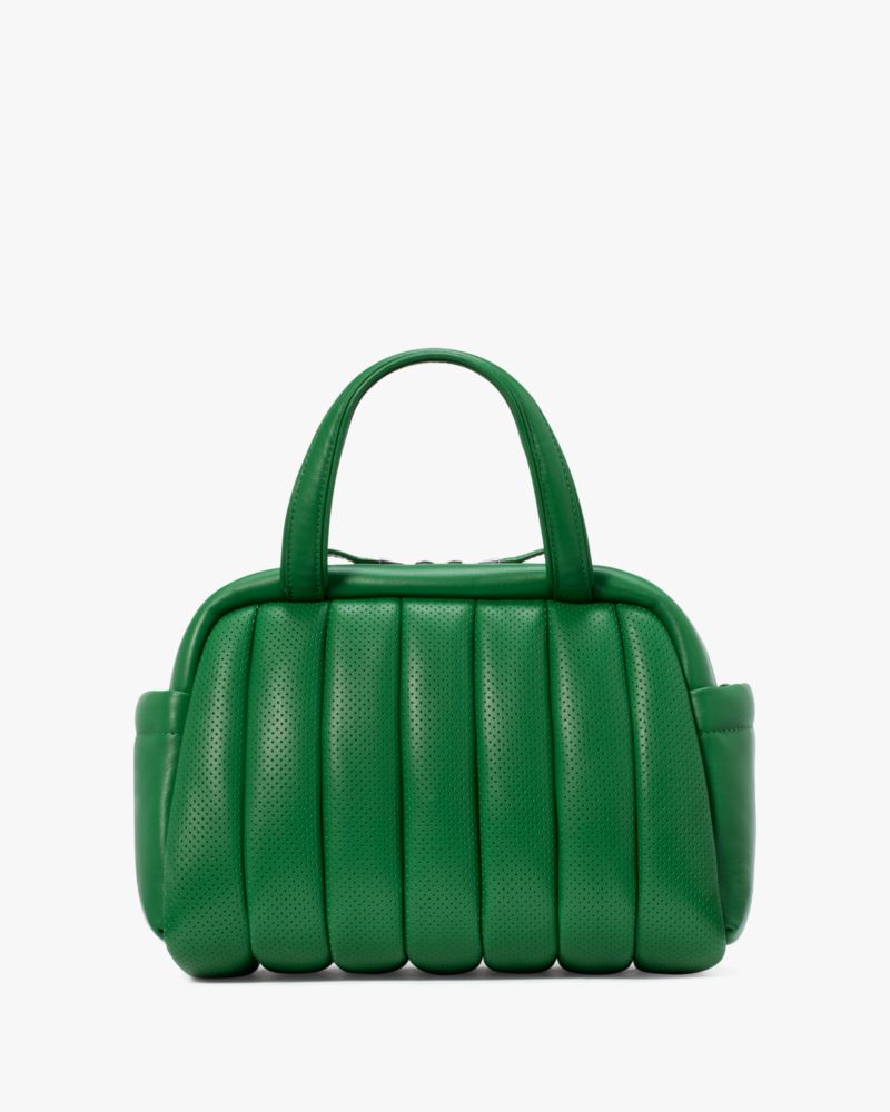 Kate Spade,パフド パーフォレーテッド レザー サッチェル,バッグ,ウォータークレス