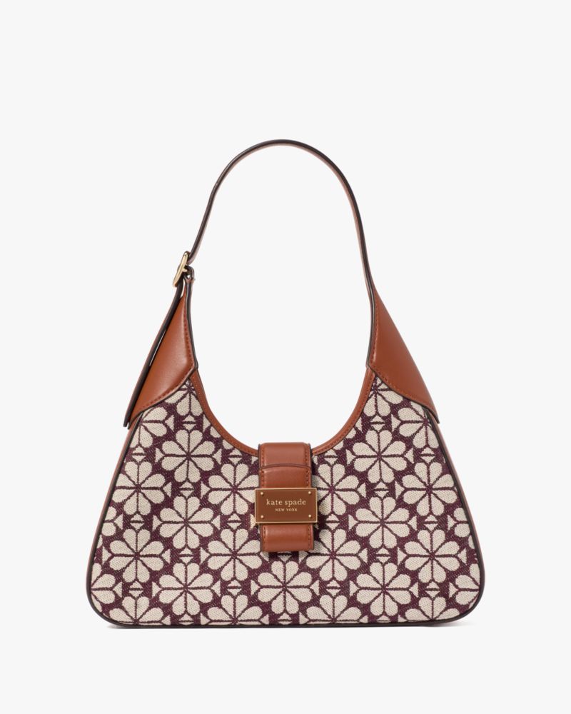 Kate Spade,Spade Flower Jacquard Nouveau Small Shoulder Bag,Multi Color