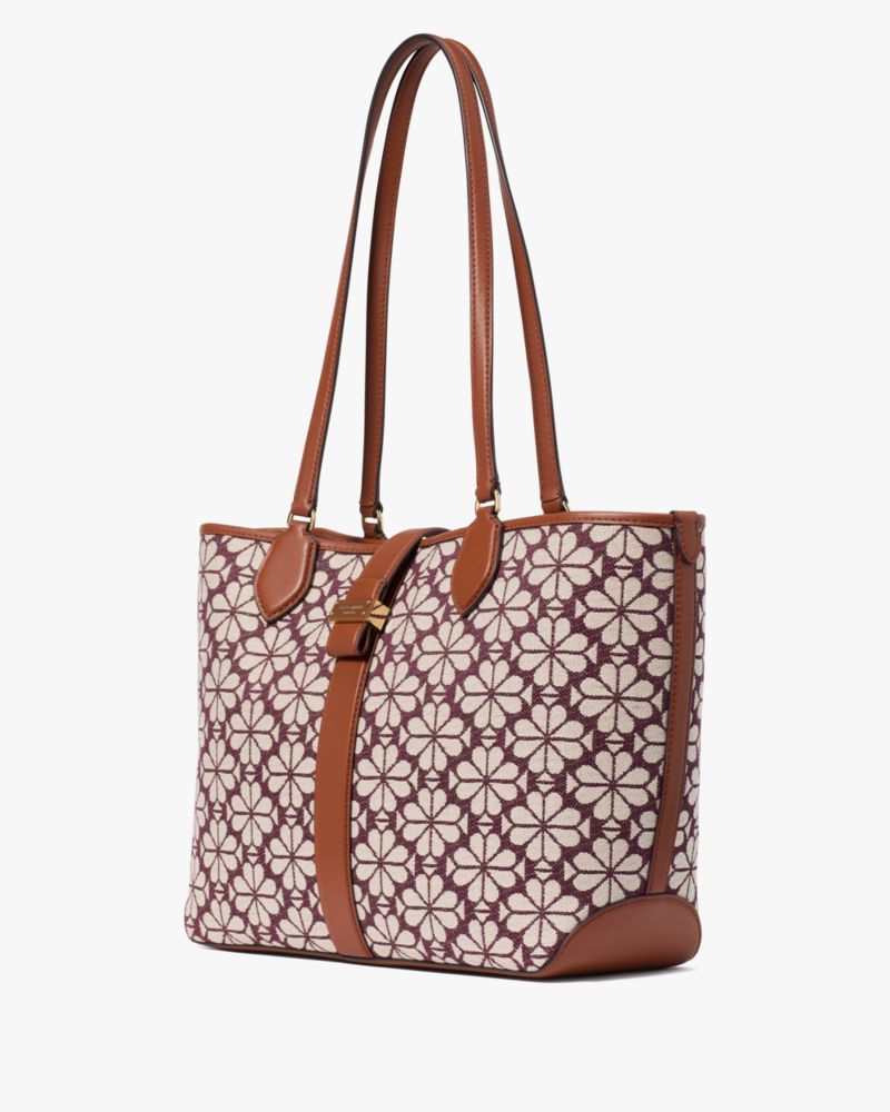 Spade Flower Jacquard Medium Open Tote Kate Spade GB