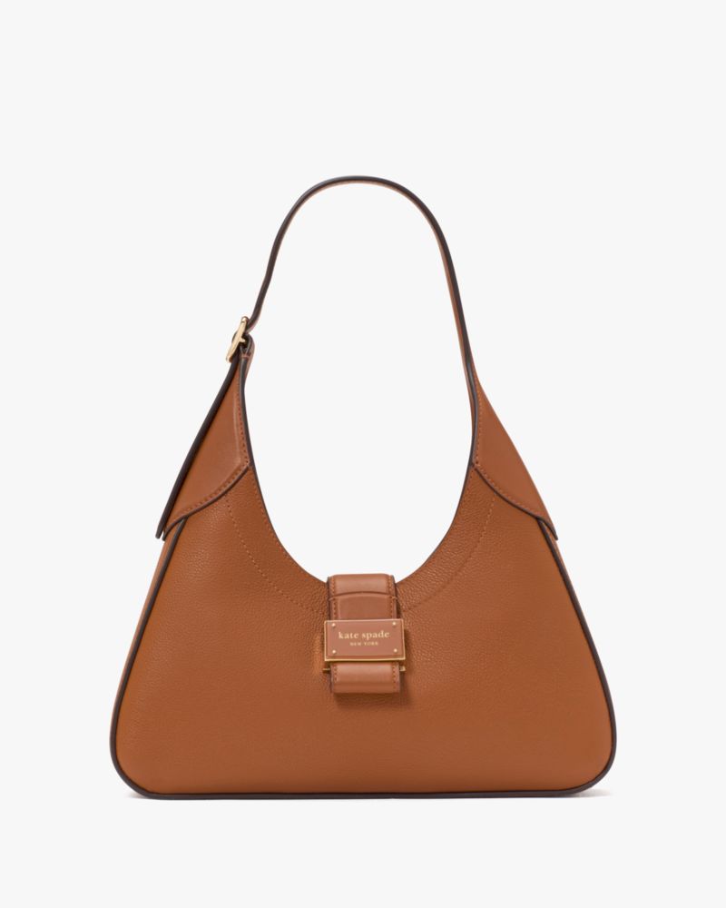 Kate Spade,Nouveau Small Shoulder Bag,Brown