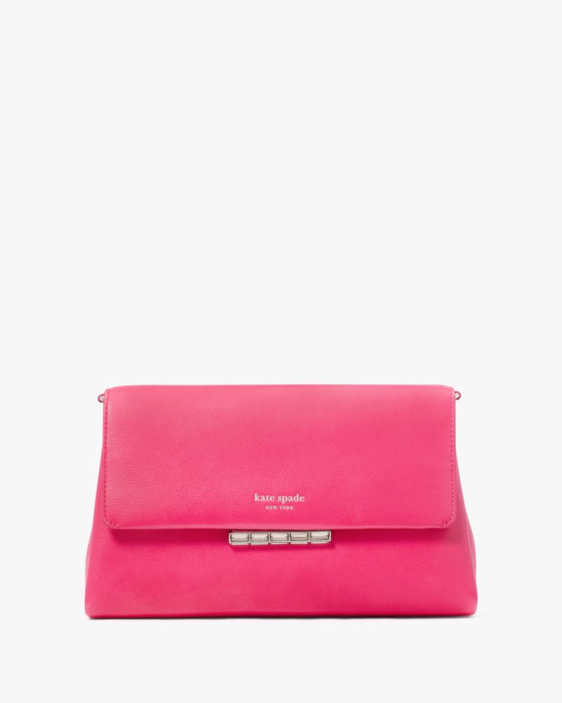 Kate Spade,Grace Embellished Lock Clutch,