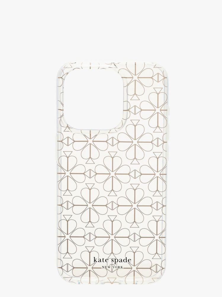 Kate Spade,Spade Flower iPhone 15 Pro Case,