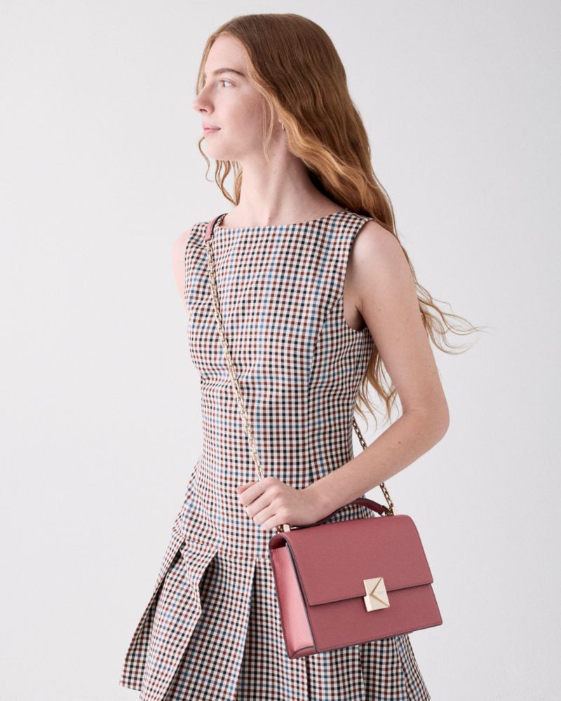 Deco Croc Embossed Chain Shoulder Bag | Kate Spade New York