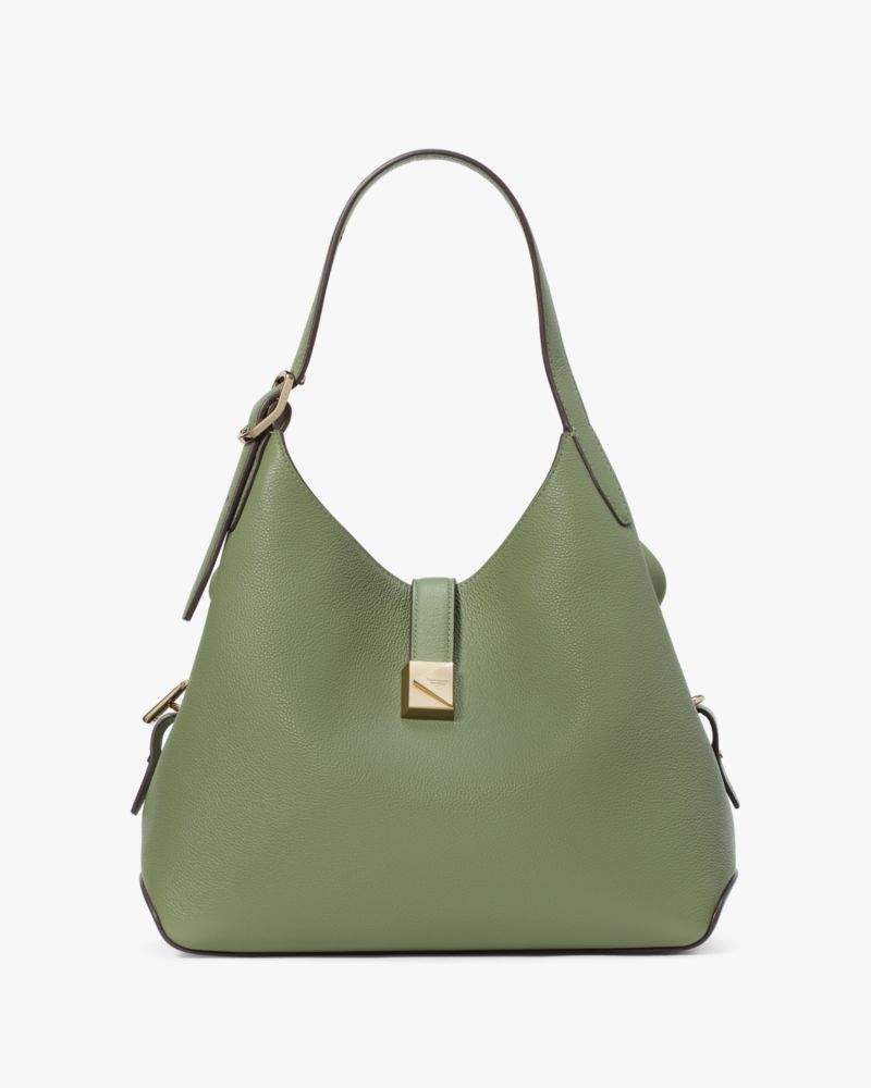 Kate Spade,Deco Medium Crossbody Tote,Shoulder Bag,Casual,Olive