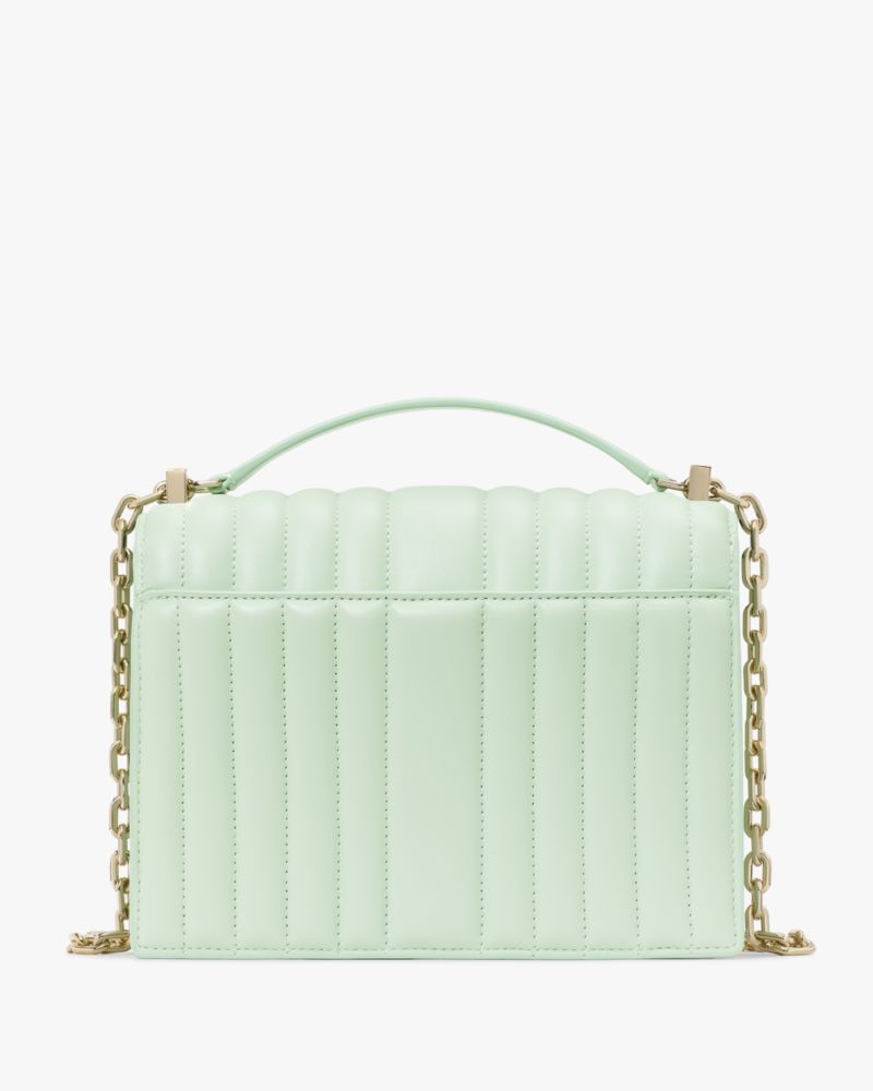 Kate Spade,デコ キルテッド チェーン ショルダー バッグ,ショルダーバッグ,ピスタチオアイス