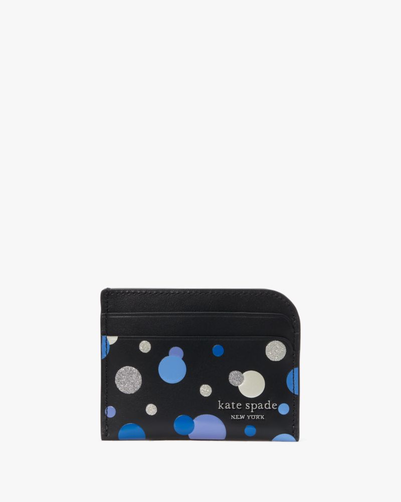 Kate Spade,Devin Space Dot Card Holder,