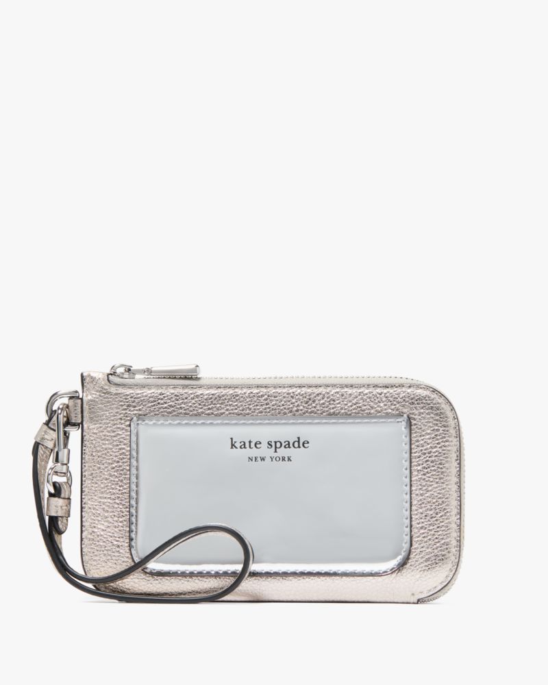 Kate Spade,Ava Metallic Coin Card Case Wallet,