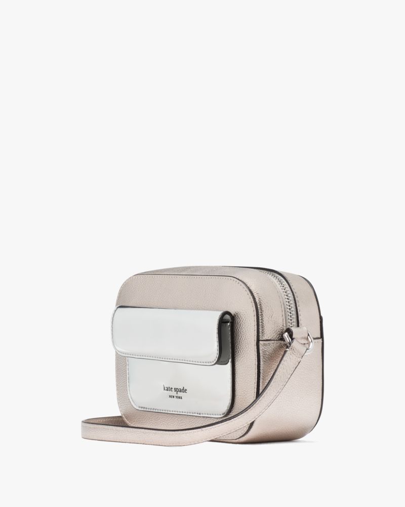 Kate Spade,Ava Metallic Crossbody,