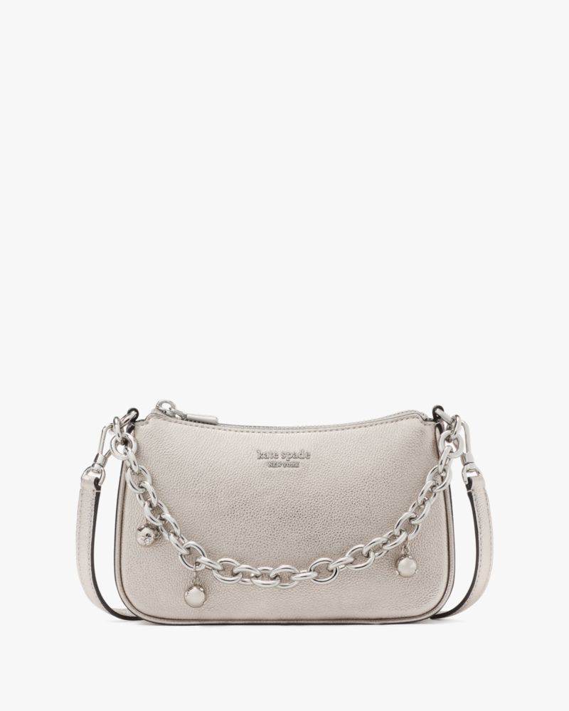 Kate Spade,Jolie Metallic Small Convertible Crossbody,