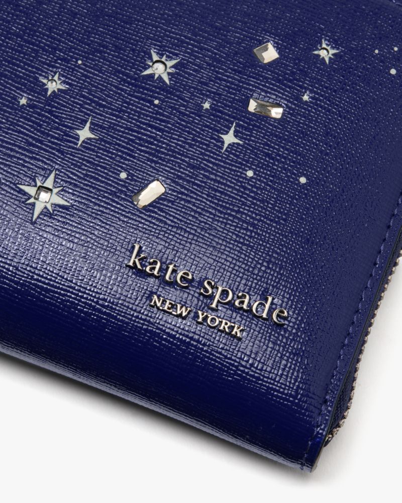 Kate Spade,デヴィン ジップ アラウンド コンチネンタル ウォレット,長財布,ディープレイク